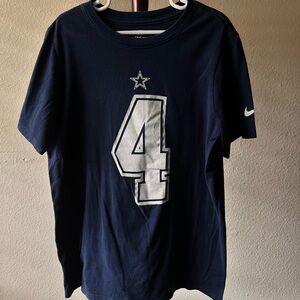 Nike Dark Blue T-Shirt with Number Graphic